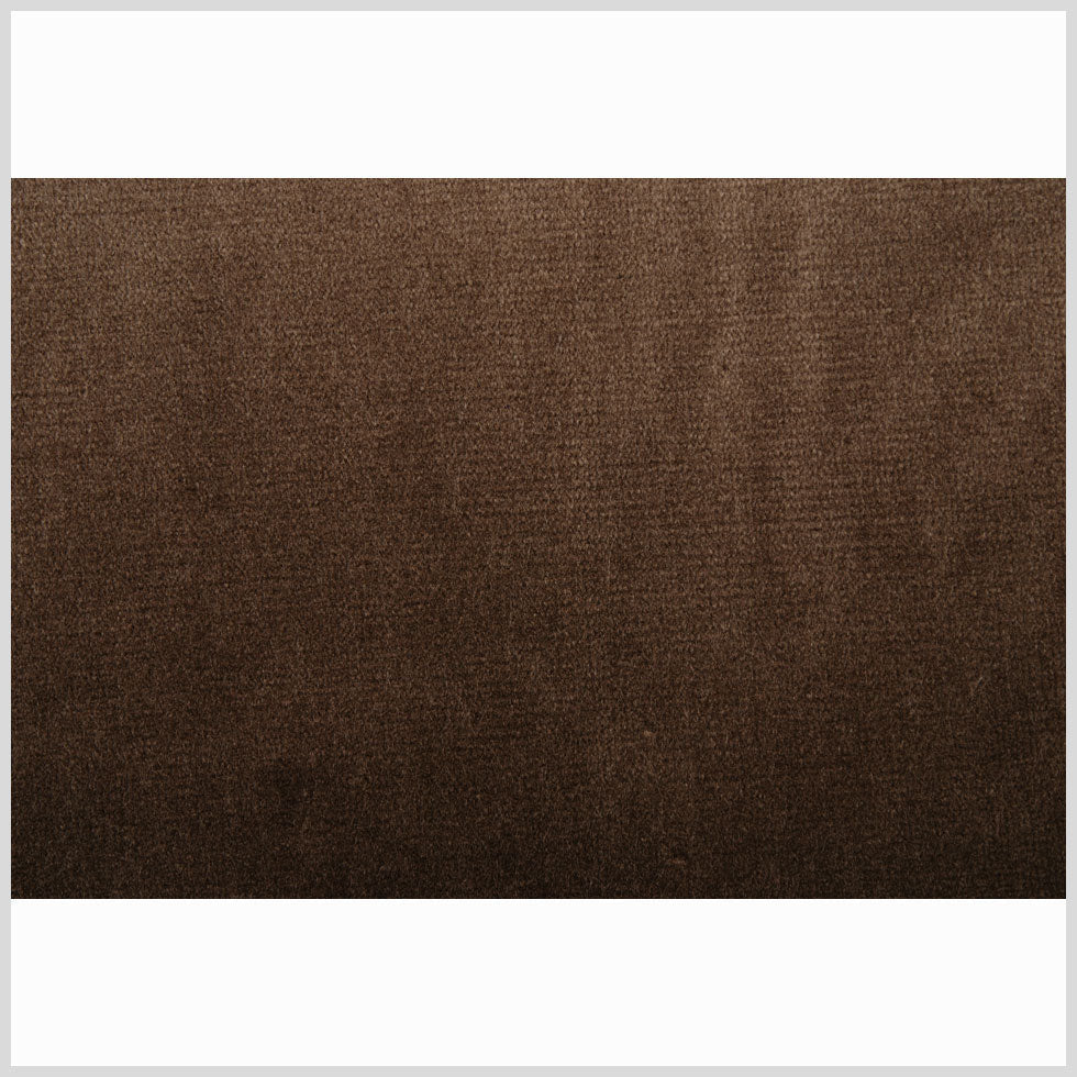 Mocha Solid Velvet