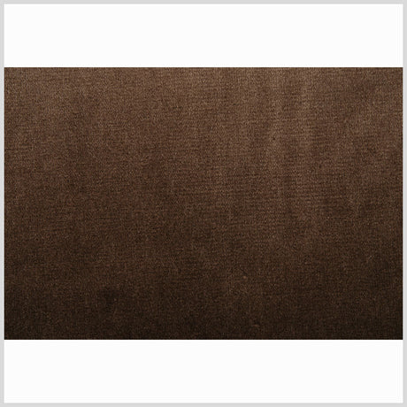 Mocha Solid Velvet