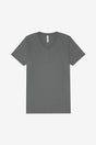 Bella Canvas 3005 CVC V-Neck Short Sleeve Cotton Poly Fabric - Graphite Heather, Short Sleeve, V-Neck (1 Piece)