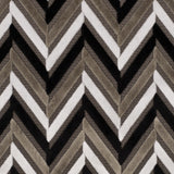 Black Geometric Velvet