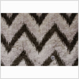 Gray Ikat Velvet