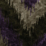 Purple Ikat Velvet