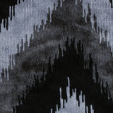 Black Ikat Velvet