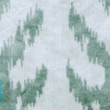 Teal Ikat Velvet