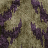 Purple Ikat Velvet