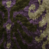 Purple Ikat Velvet