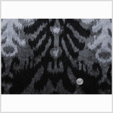 Black Ikat Velvet