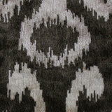 Gray Ikat Velvet