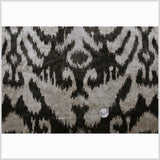 Gray Ikat Velvet