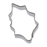 Mini Holly Leaf Cookie Cutter 1.25 in M12