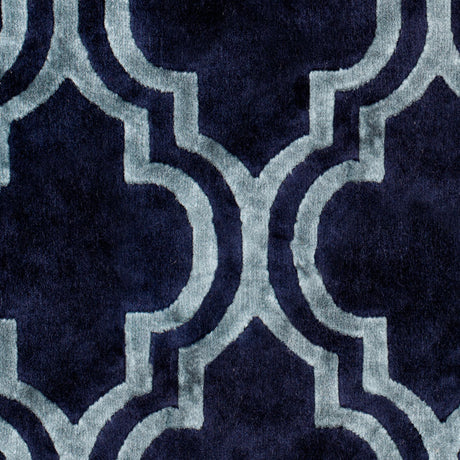 Navy Moroccan Velvet