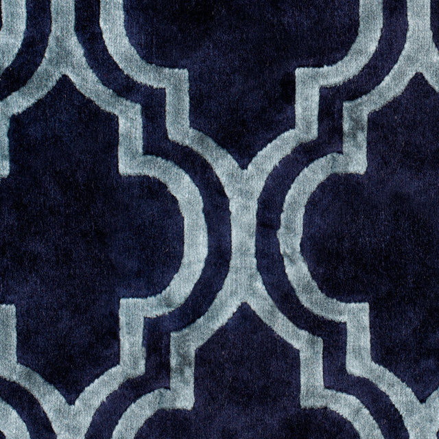 Navy Moroccan Velvet