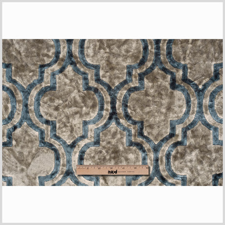 Gray Moroccan Velvet