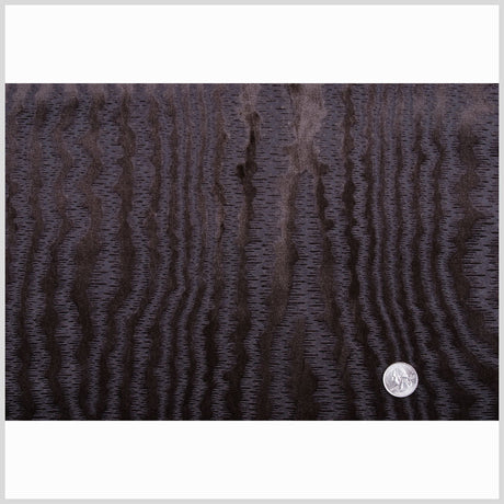 Brown Moire Velvet