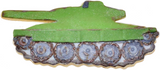 Tank Cookie Cutter 4.75 in B0843