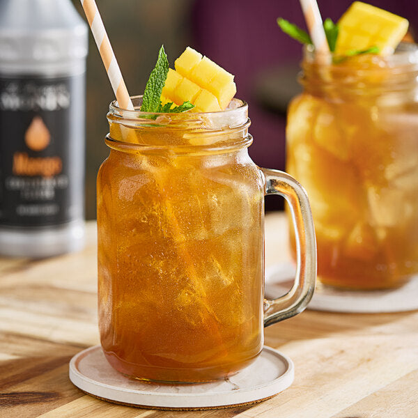 Monin Mango Concentrated Flavor 375 mL - 4/Case