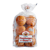Turano Frozen Hamburger Bun 1.95 oz. - 96/Case