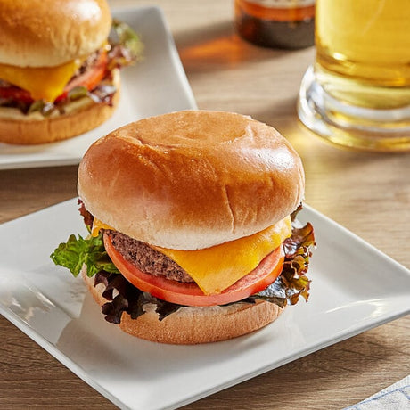 Turano Frozen Hamburger Bun 1.95 oz. - 96/Case