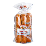 Turano Frozen Hot Dog Bun 1.9 oz. - 144/Case