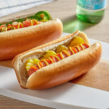 Turano Frozen Hot Dog Bun 1.9 oz. - 144/Case