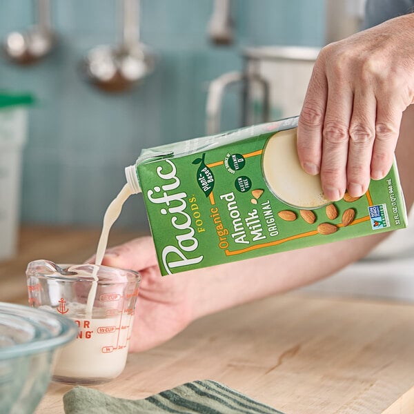 Pacific Foods Organic Almond Milk 32 fl. oz. - 12/Case