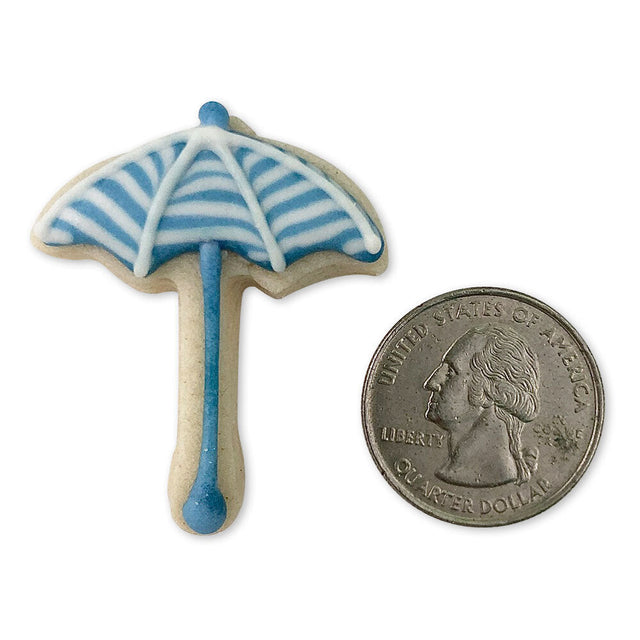 Mini Umbrella Cookie Cutter 1.5 in M142