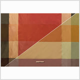 Gold, Taupe & Orange Armani Silk Taffeta