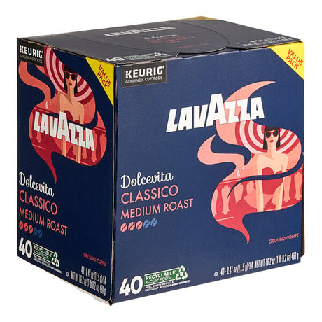 Lavazza Classico Coffee Single Serve Keurig® K-Cup® Pods - 160/Case