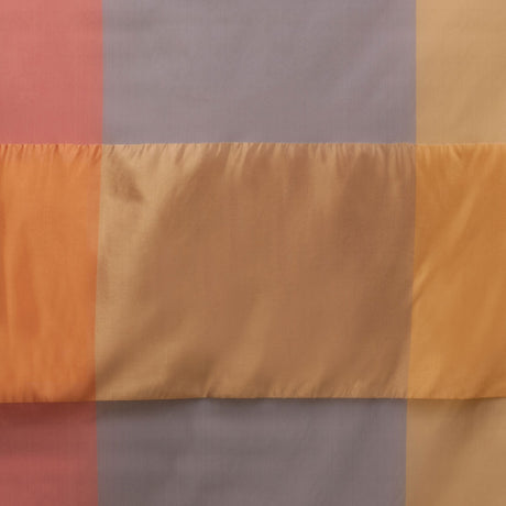 Orange & Red Armani Silk Panel