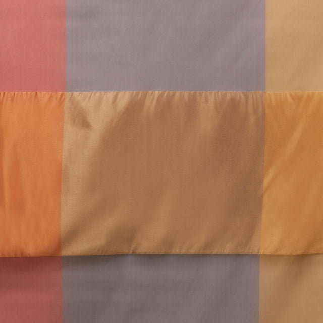 Orange & Red Armani Silk Panel