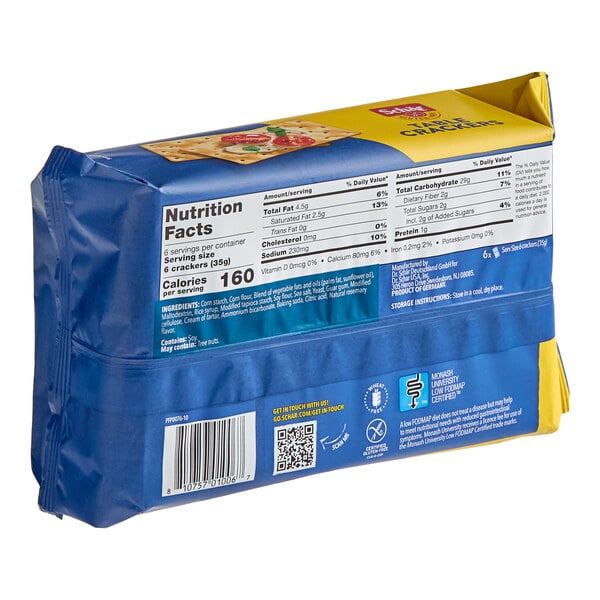 Schar Gluten-Free Table Crackers 7.4 oz. - 5/Case