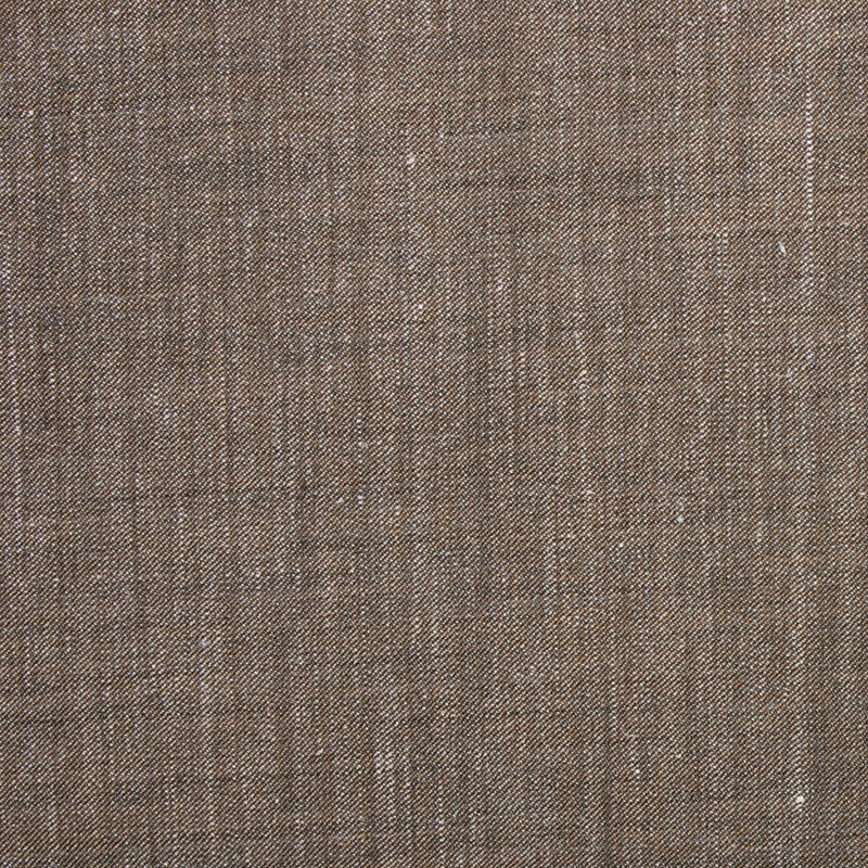 Italian Brown Solid Wool Suiting