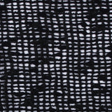 Italian Black Peekaboo Wool Blend
