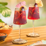 Aguas Frescas de Mexico Jamaica (Hibiscus) Agua Fresca 4:1 Concentrate 1 Gallon - 4/Case