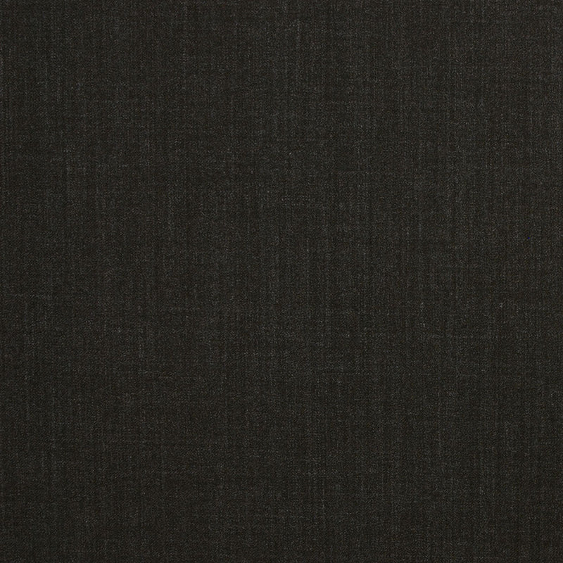 Italian Charcoal Solid Wool Suiting