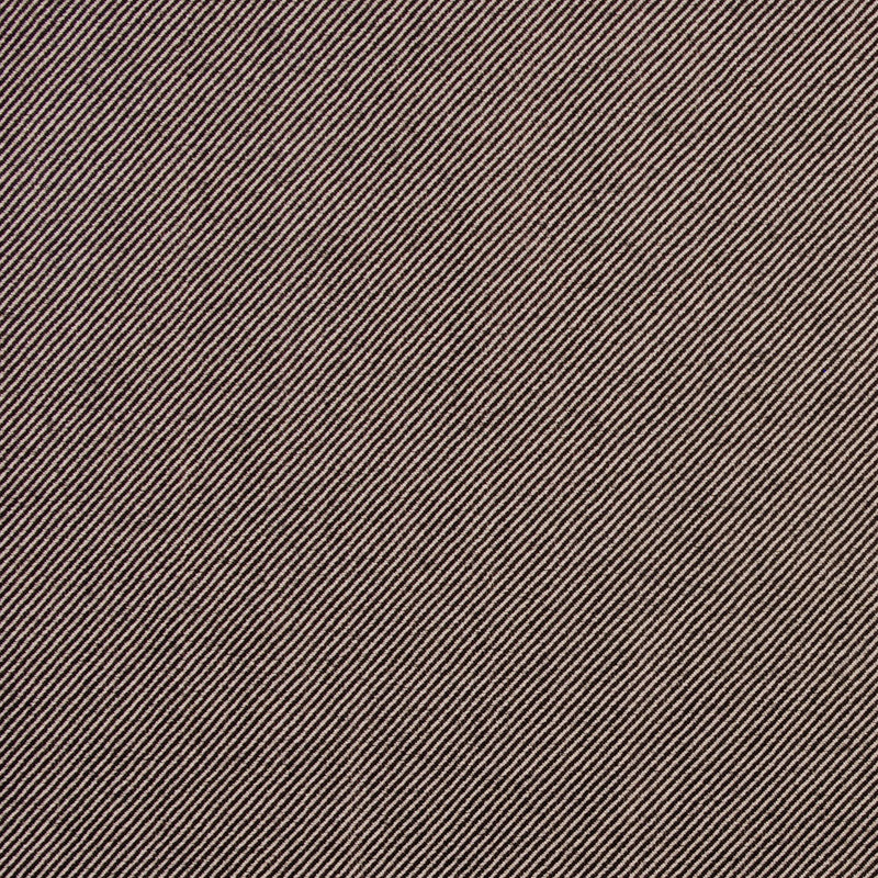 Italian Black/Bronze Wool-Cotton Twill