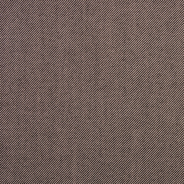 Italian Black/Bronze Wool-Cotton Twill