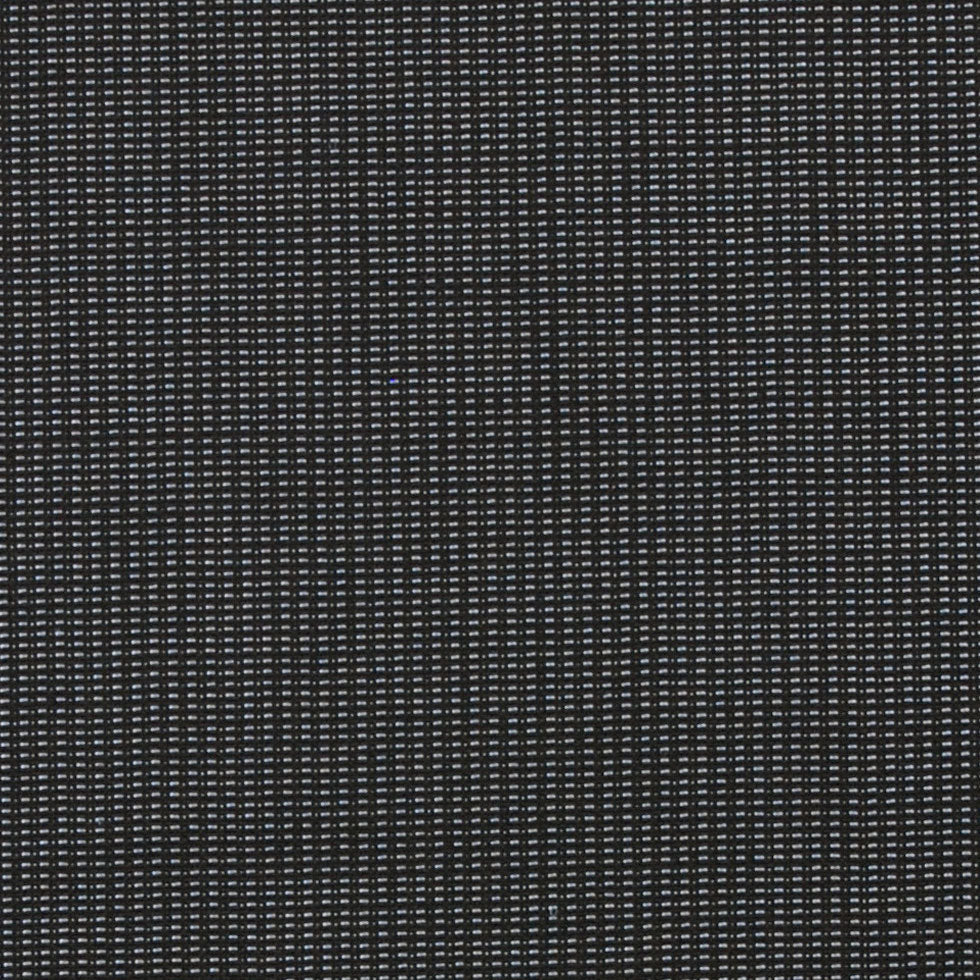 Italian Black Wool Blend Suiting
