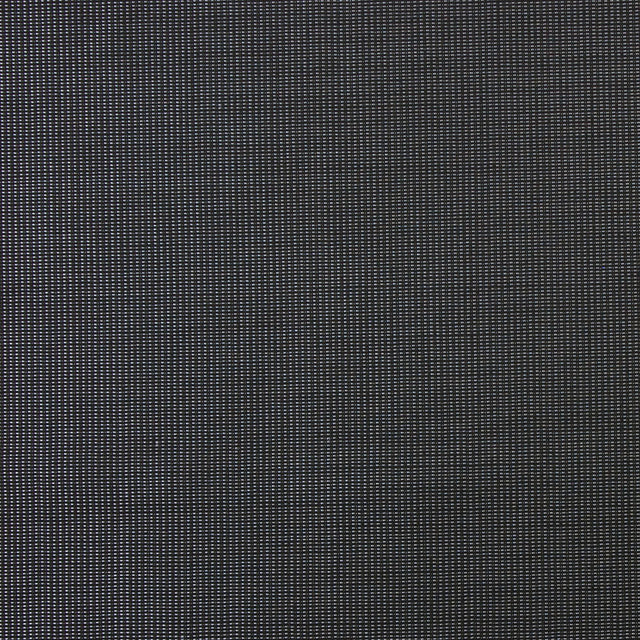 Italian Black Wool Blend Suiting