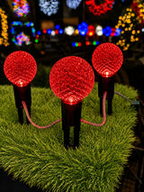 G50 Wonderful LED SMD Bulb (25 bulbs/bag) - Faceted, Red