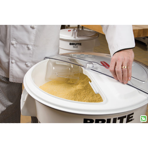 Rubbermaid Prosave Sliding Lid W 2 C Scoop: FITS 2610 Brute Container