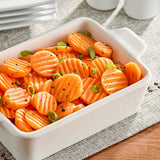 IQF Crinkle-Cut Carrots 2 lb. - 12/Case