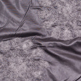 Italian Black/Gray Floral Novelty Wool Blend