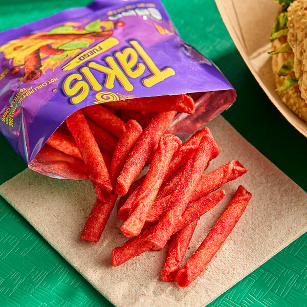 Takis Fuego Rolled Tortilla Chips 1 oz. - 50/Case