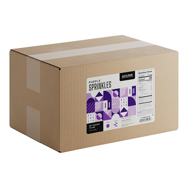 Adourne Expressions Purple Sprinkles 10 lb.