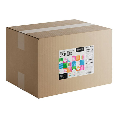 Adourne Expressions Natural Rainbow Sprinkles 25 lb.