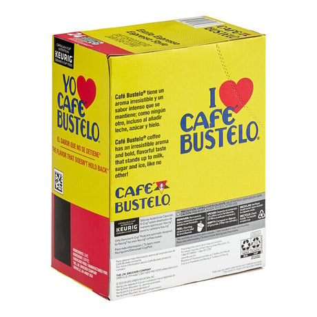 Cafe Bustelo Espresso-Style Coffee Single Serve Keurig® K-Cup® Pods - 96/Case