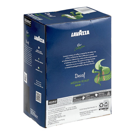 Lavazza Decaf Classico Coffee Single Serve Keurig® K-Cup® Pods - 88/Case