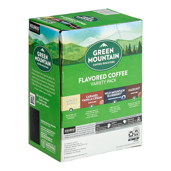 Green Mountain Coffee Roasters Flavored Coffee Keurig® K-Cup® Pod Variety Pack - 96/Case