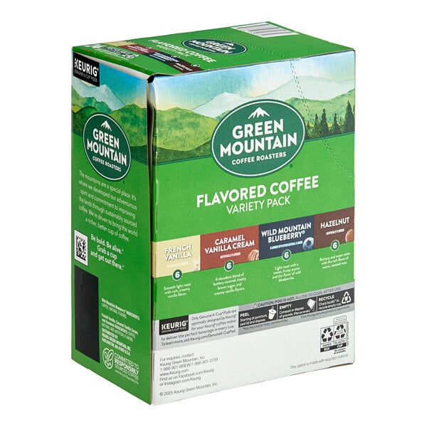 Green Mountain Coffee Roasters Flavored Coffee Keurig® K-Cup® Pod Variety Pack - 96/Case